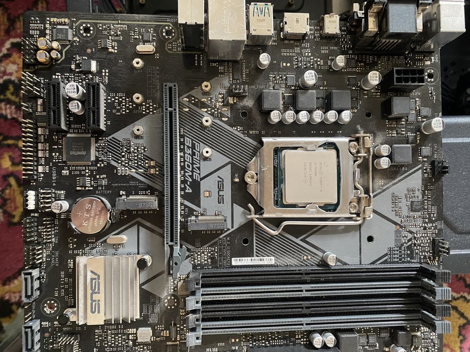 Материнська плата ASUS B360M-A DDR4 + процессор i5-9400F