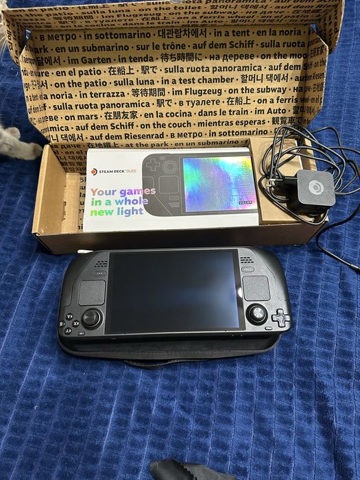 Steam deck oled 512 gb поіхала