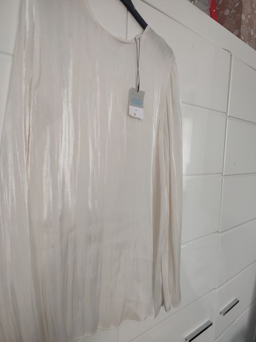 Nowa elegancka kremowa bluzka rozmiar L Primark