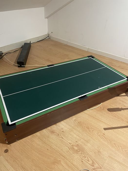 Mesa multijogo matraquilhos, ping pong e bilhar