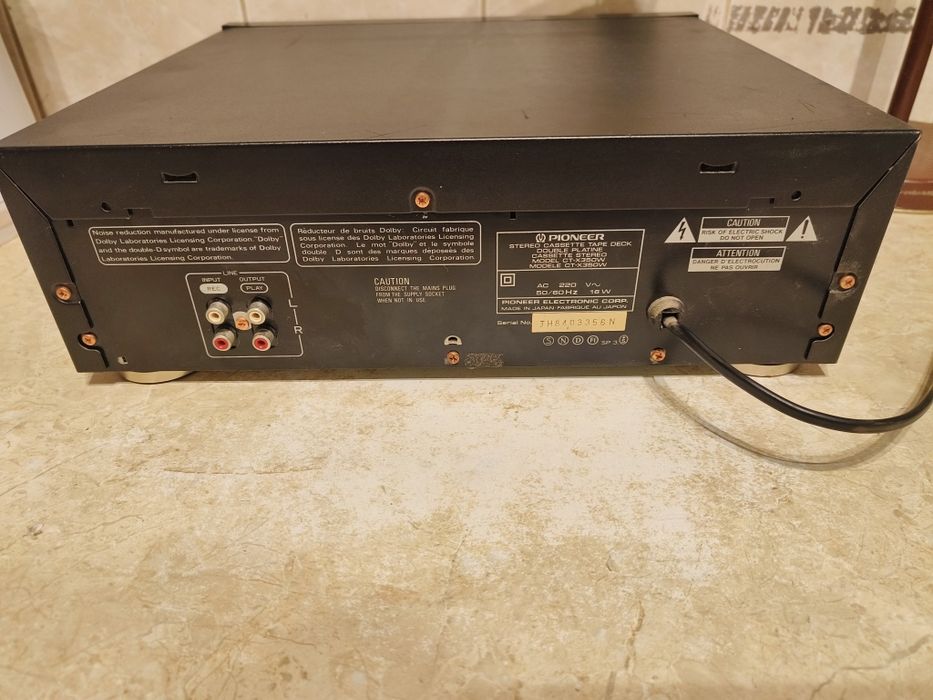 Odtwarzacz kaset Deck Pioneer CT-X350W