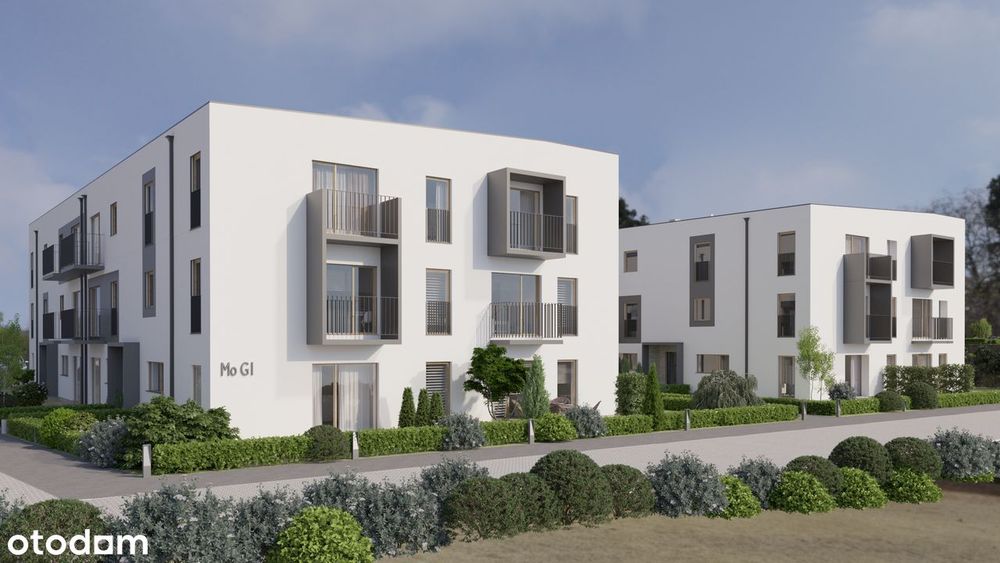 NOWE mieszkanie z ogródkiem Mogilno / 42,2 m² + ogródek 28,8 m²