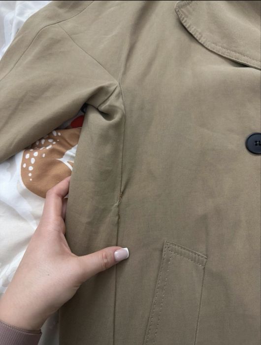 długi trencz damski zara