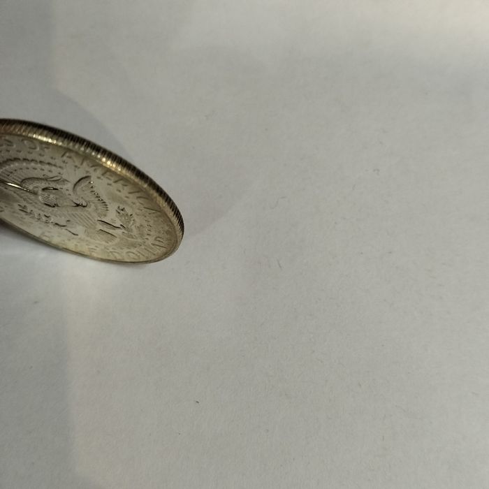 Moneta 1/2 dolara-1968D-Kennedy srebro