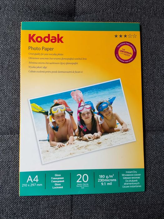 Papier fotograficzny Kodak A4