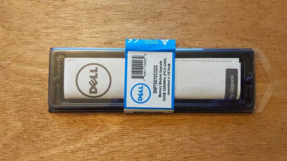 Оперативна Память гегістрова DELL 32GB DDR4 3200 серверна ECC REG 1.2v