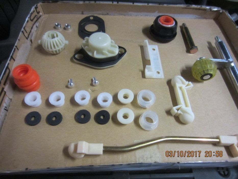 Ремкомплект кулисы VW Golf 1 2 3 Caddy 2 SEAT Toledo Ibiza полный