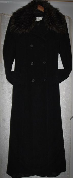 Płaszcz zimowy M wełna H&M kaszmir długi piękny jak nowy