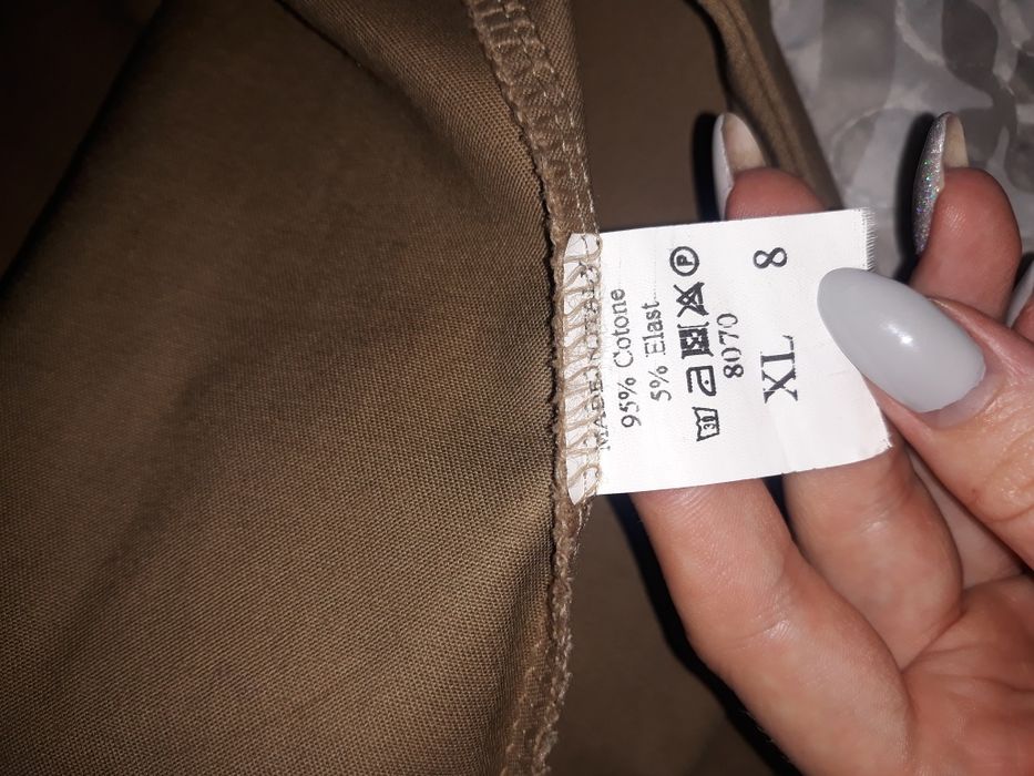 Marynarka żakiet brązowa M