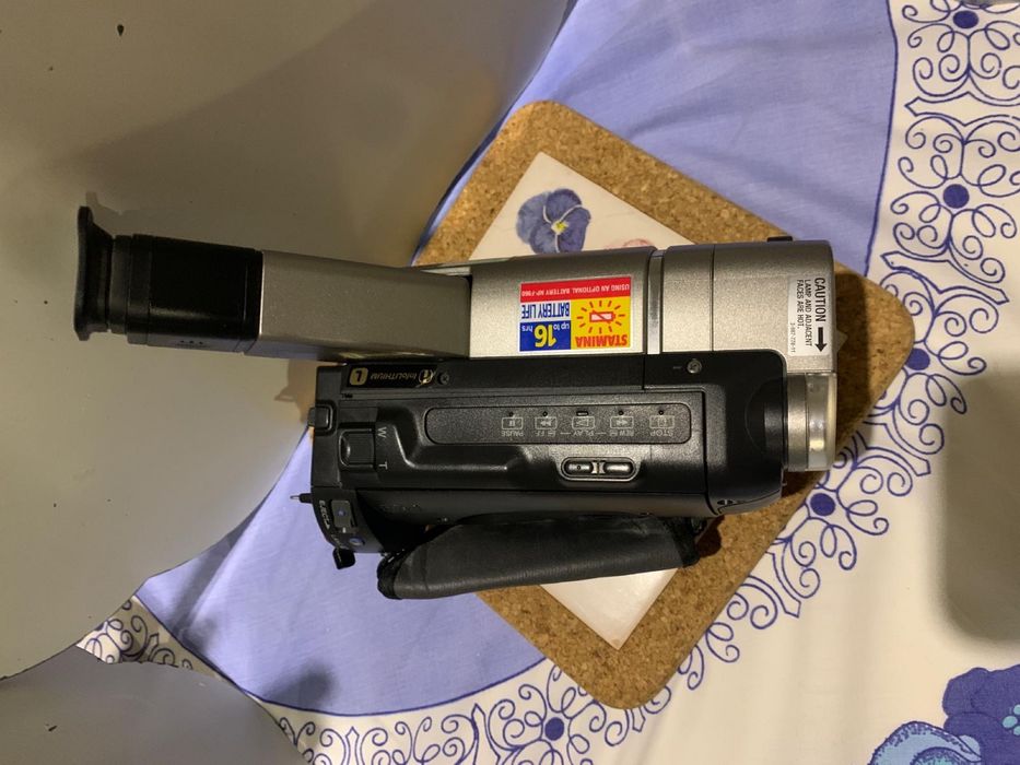Sony handycam 360x não testada