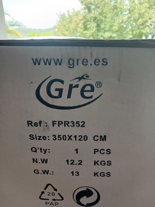 Liner piscina gre 350x120