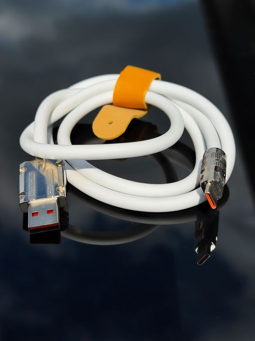 Kabel 1.5m Usb → Usb-C S218-2 | 120W | Super Fast Charging | Metalowe końcówki