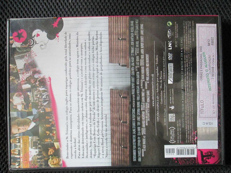 DVD Giras e Passadas - Mischa Barton, Rupert Everett, Colin Firth