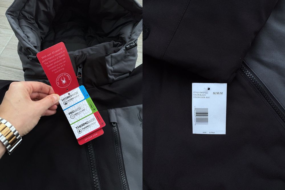 США! Теплі чоловічі лижні костюми Spyder Dare/Spyder Snow Оригінал M,L