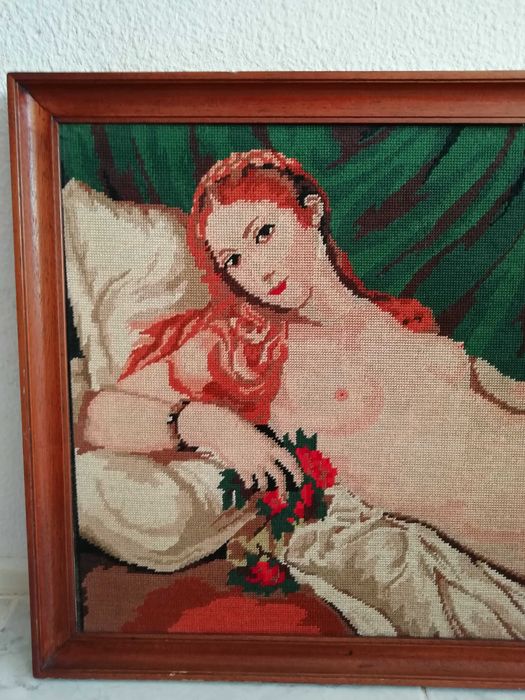 Quadro "La Venus d'après Le Titien (Vénus d'Urbin 1538)