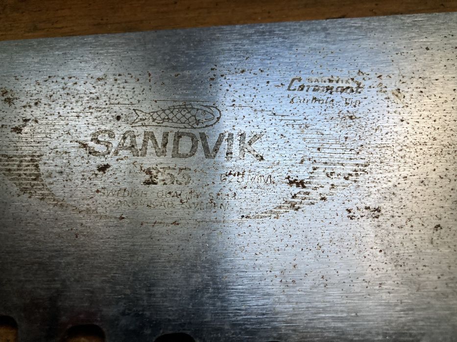 Serrote Sandvik pastilha carbide