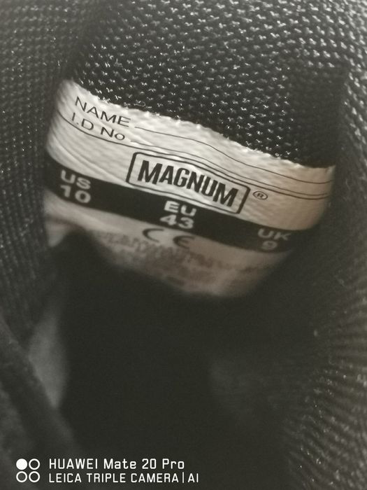 Vendo botas magnum strike force 8.0 leather novas