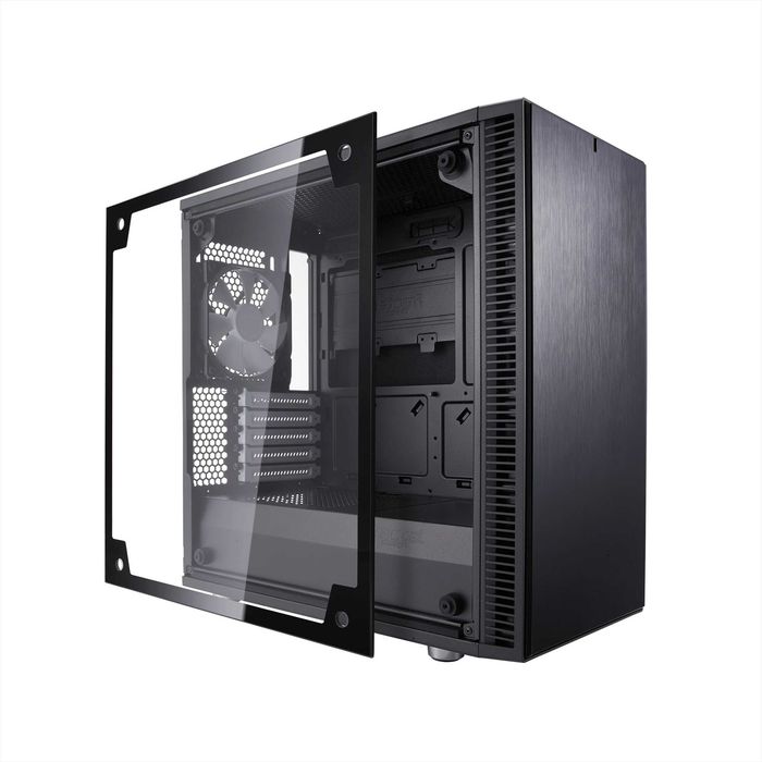 Caixa mATX Fractal Design Define Mini C Tempered Glass