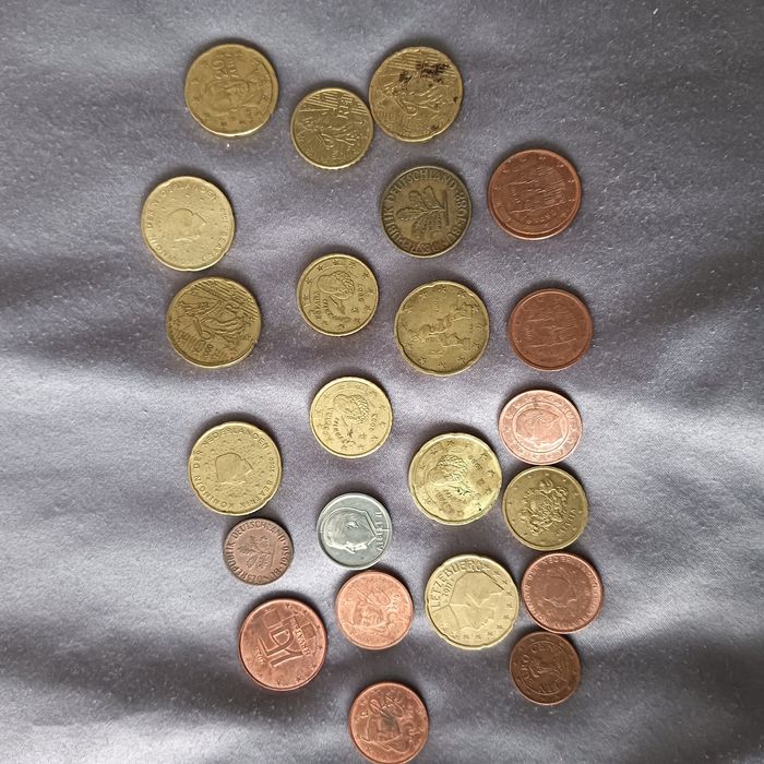 Stare monety  euro centy