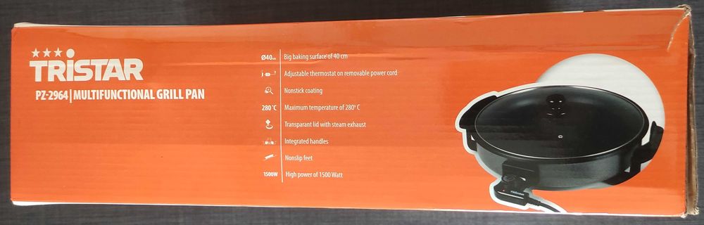 Vendo Frigideira Grelhadora Multifunções Tristar- Nova