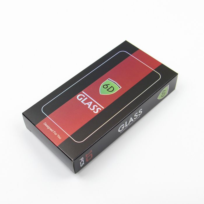 Szkło hartowane 6D do iPhone 12 Pro Max 6,7 czarna ramka 10w1