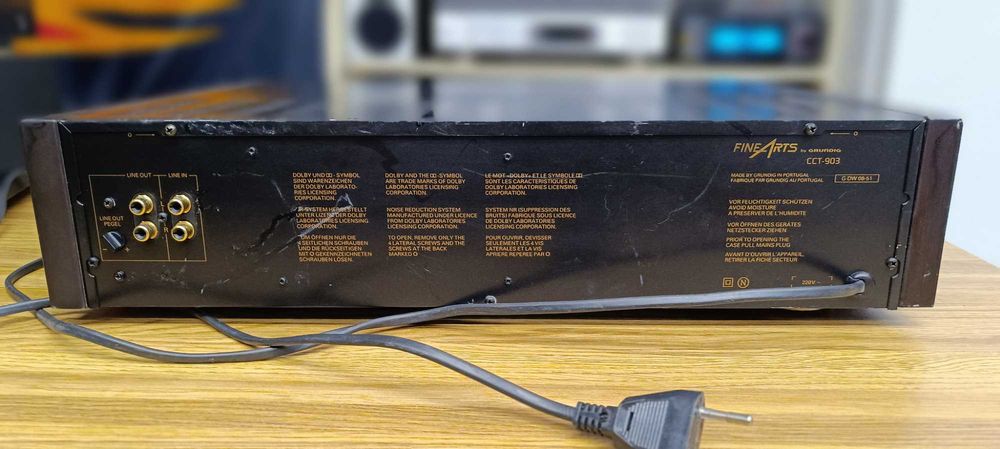 Кассетна дека Grundig Fine Arts T-903 (відео роботи! )