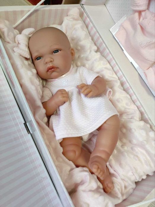 Пупс мини реборн Антоніо Хуан Toneta 33 см уцінка, пошкоджена коробка