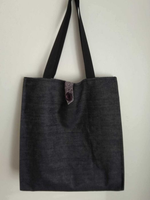 Dżinsowa torba typu shopper