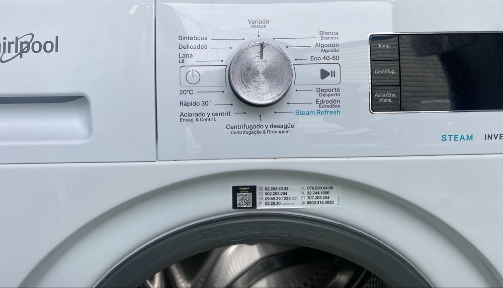 Maquina lavar roupa Whirlpool FFB 7259 B
