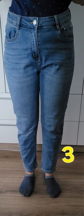 Spodnie jeansowe damskie