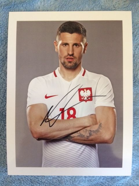 Paweł Wszołek oryginalny autograf