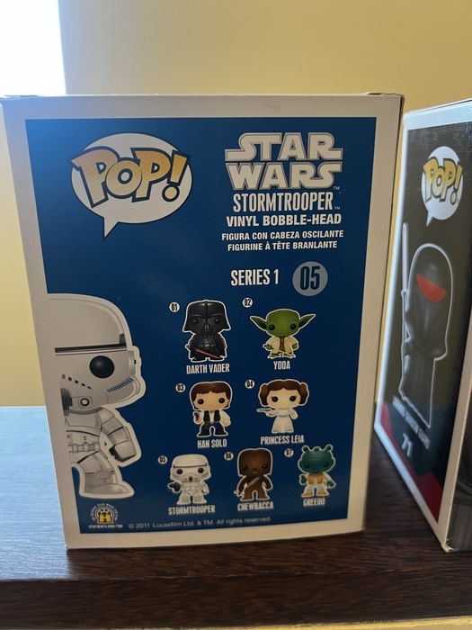 Funko pop stormtrroper lançado 2011
