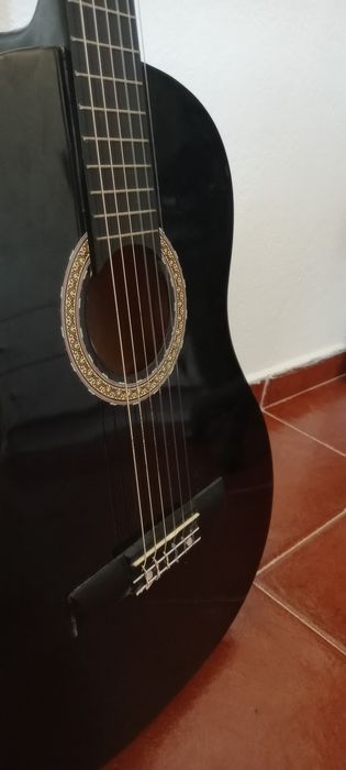 Kit guitarra, palhetas e tunner