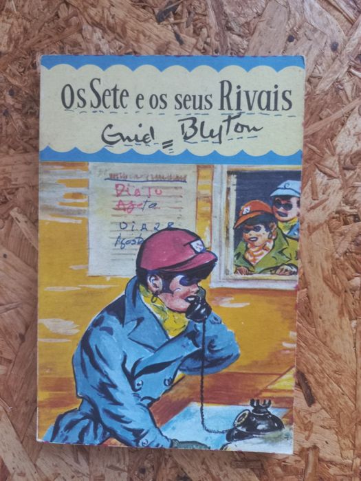 Livros clube dos sete Enid Blyton