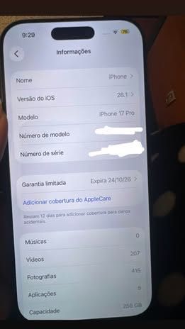 iPhone 17 pro 256gb