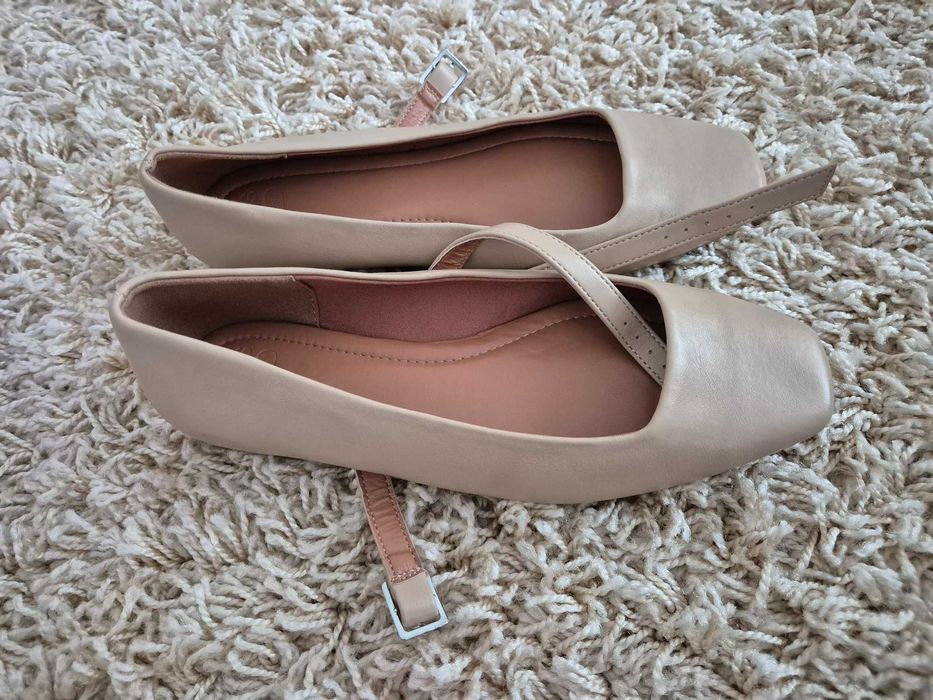 Шкіряні Балетки ASOS