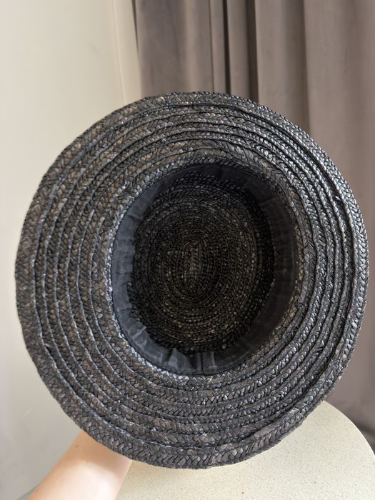 Соломенная шляпа канотье Zara