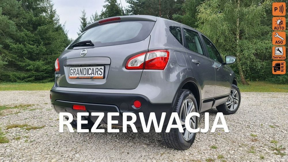 Nissan Qashqai 2.0 16v benzynka # 141KM # Climatronic # Parktronic # Serwis do Końca