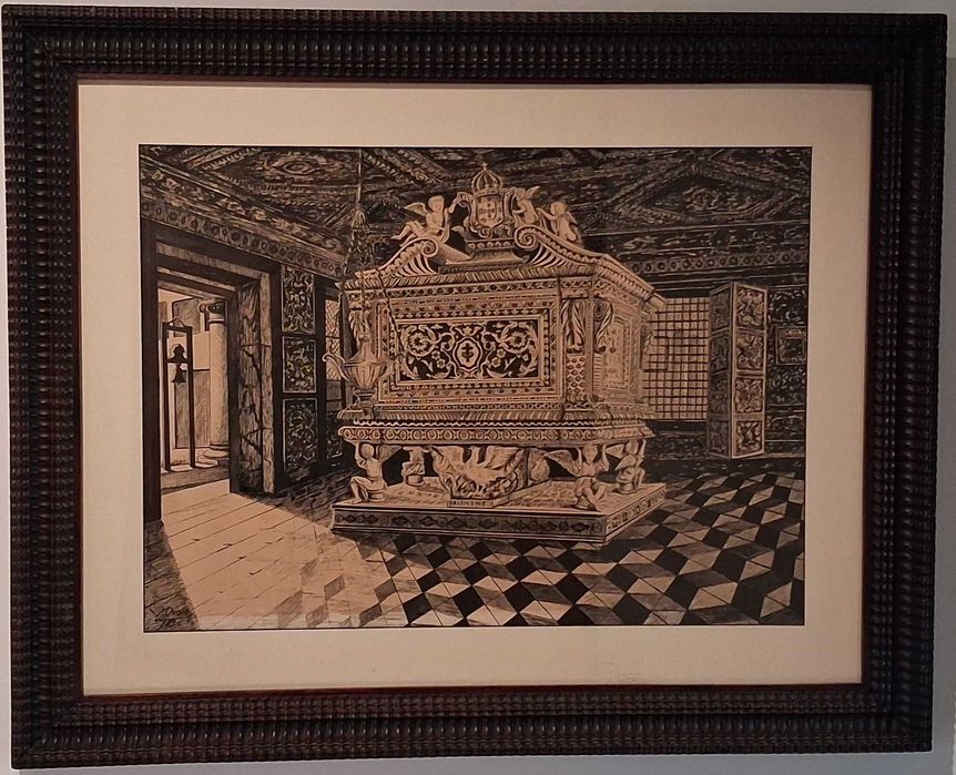 Quadro da Princesa Santa Joana!