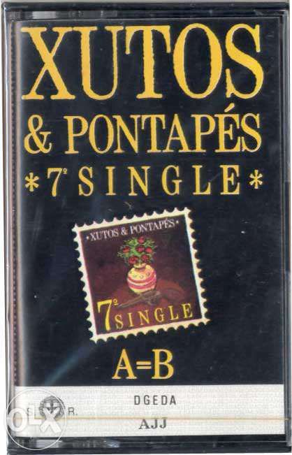 Xutos & Pontapés Raridade Cassete Single Selada