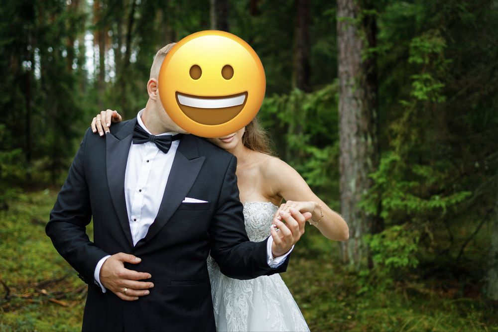 Elegancki smoking męski raz założony stan idealny