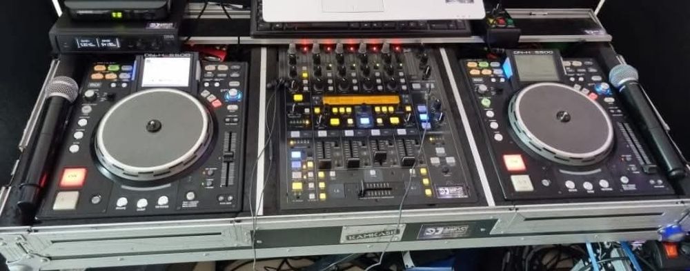 Konsola Behringer DDM400 + Denon HS-5500 Player Pioneer Prime Mikser