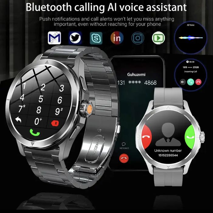 Смарт часы S4 Ultra Спорт! В металлическом корпусе с AMOLED Экраном!