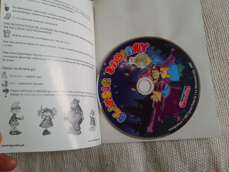 Papatka, Eliksir zamiany  PC