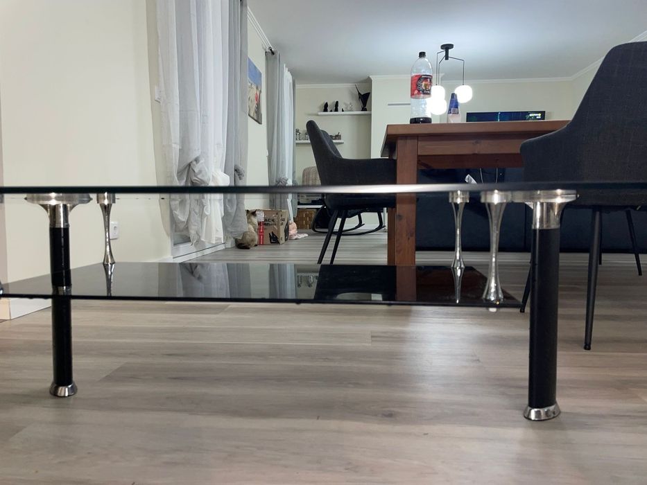 Mesa de Centro de vidro