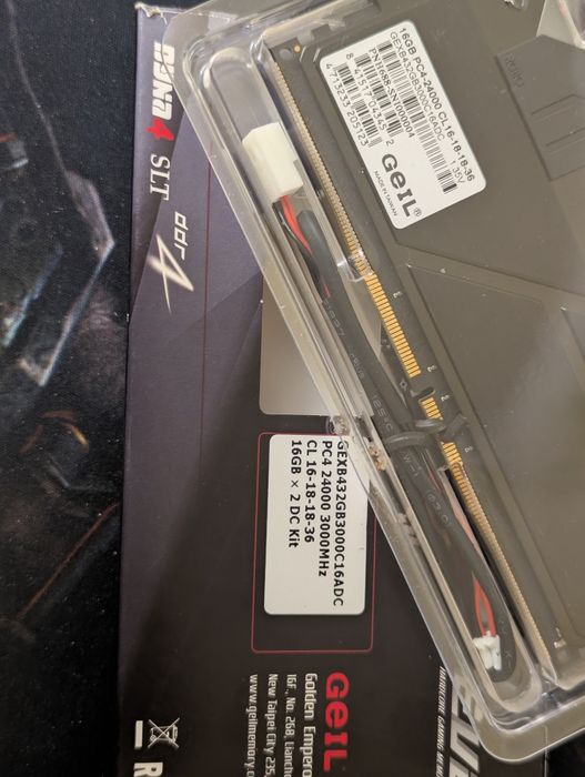 GeIL EVO X DDR4 32GB(16GBX2) 3000 Mhz C16