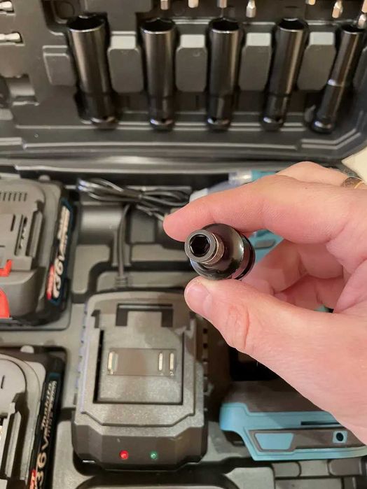 Потужний гайковерт акумуляторний ударний шуруповерт 36В, безщітковий