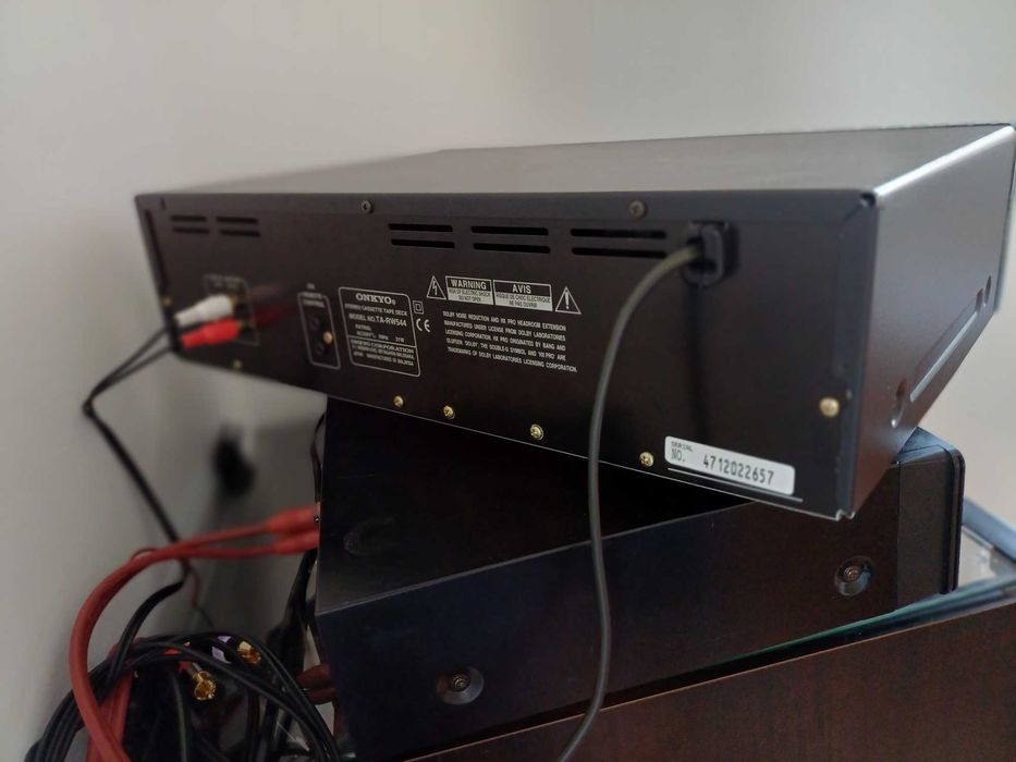Onkyo TA-RW 544  Tape Deck Cassetes  2xleitura + 2x gravação