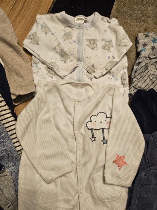 Zestaw paka paczka 14 szt ciuszki niemowlęce 68