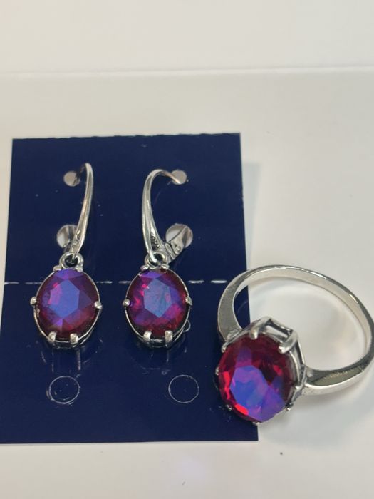 Kolczyki z pierscionkiem